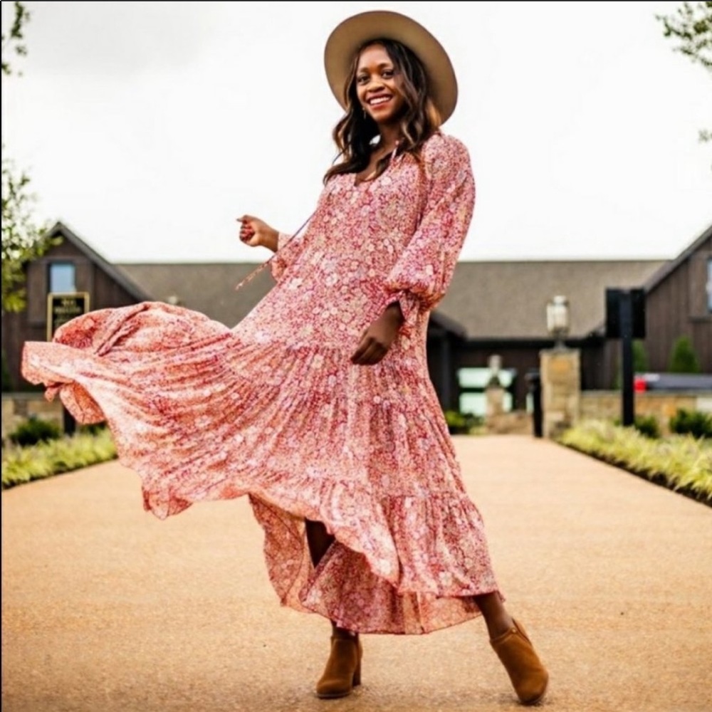 O.P.T. Floral Dress